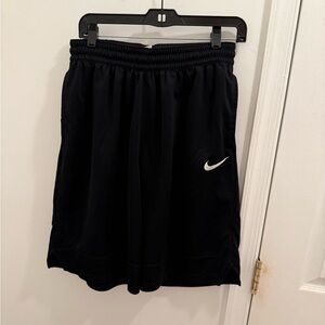 Nike Dri-FIT Black Shorts with White Tag